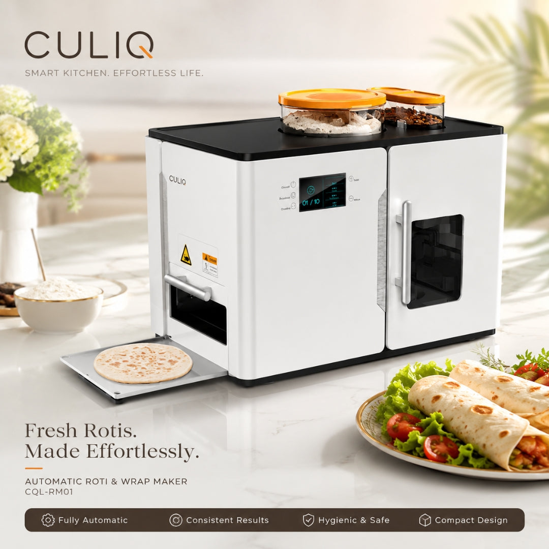 CULIQ Roti Maker Pro – Automatic Roti & Wrap Maker