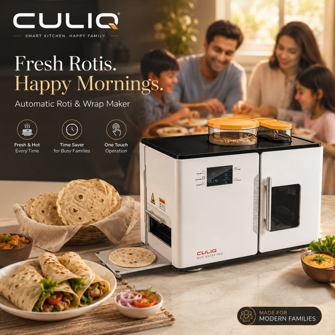 CULIQ Roti Maker Pro – Automatic Roti & Wrap Maker